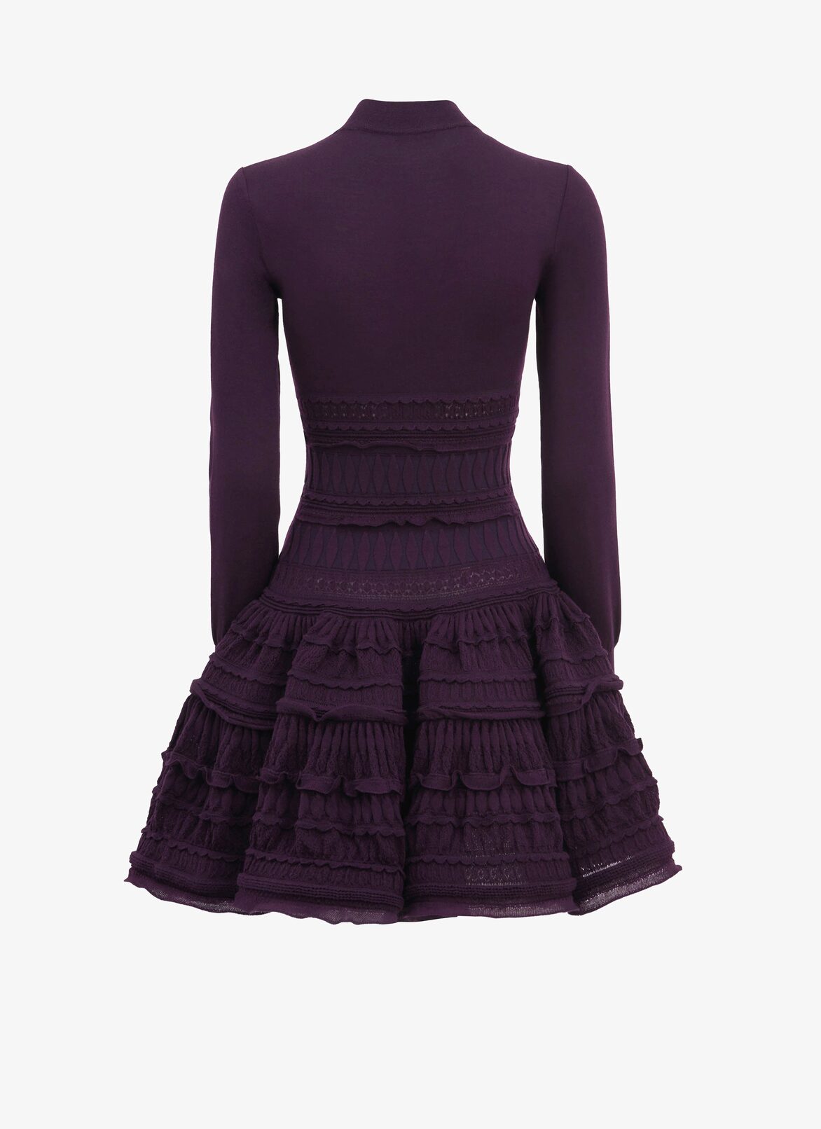 Crinoline dress ALAÏA PURPLE CRINOLINE DRESS
